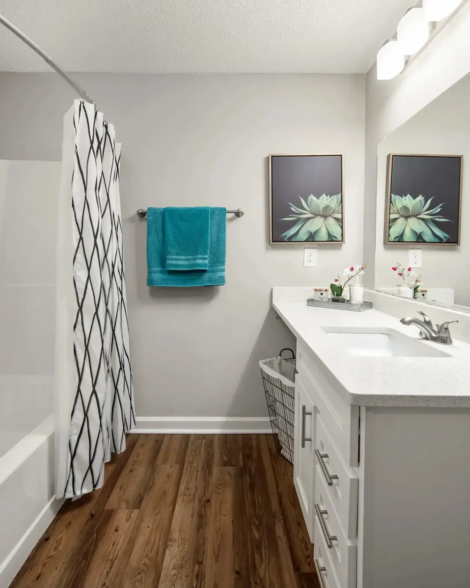 bathroom at the-mark-7120-apartments in morrow ga-51-1-1