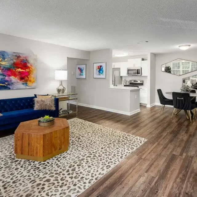 living room at the mark 7120 apartments marrow ga interior
